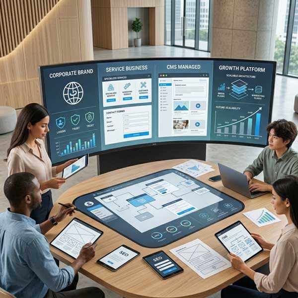 Corporate website solutions